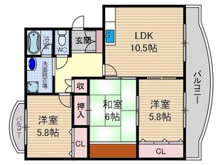 ハイツシャルマンの物件間取画像